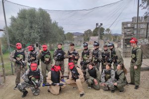 En Cuevas se realizó un paintball anteriormente.