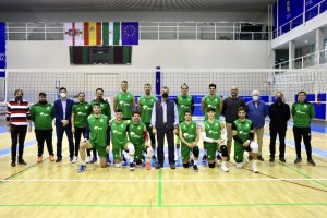 Antonio Rodríguez y toda la familia de Unicaja Costa de Almería.