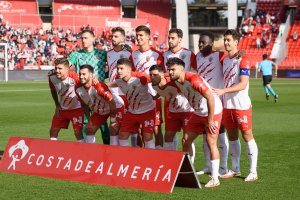 El once del Almería.