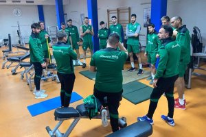 La plantilla del Unicaja Almería está sana.