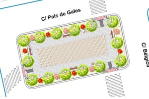 El gobierno local actuará en los 424 metros cuadrados.