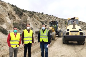 El concejal de Infraestructuras del Ayuntamiento de Vera visita el estado de las obras