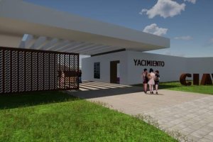 Diseño de la recepción del Yacimiento Arqueológico de Ciavieja.