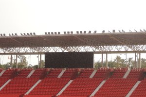 Este es el videomarcador gigante que se ha colocado en Preferencia.