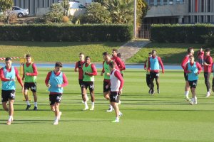 Primera parte del entrenamiento.