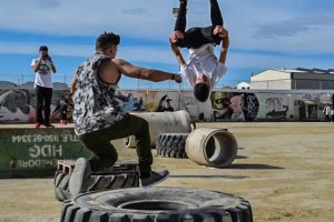 Imagen de una actividad de una edición anterior del Hip Hot Street de Vícar.