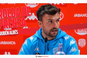 Rubén Albés, entrenador del Lugo.