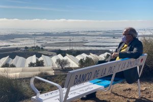 Antonio Bonilla, en uno de los miradores.