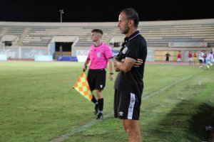 Fran Alcoy, entrenador de Poli El Ejido.