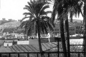La zona de poniente del barrio de Jaruga vista desde la casa de los Cámaras.