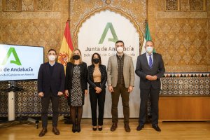 Carlos Sánchez, Maribel Sánchez, Marta Bosquet, Ramón Fernández-Pacheco y Vicente García Egea