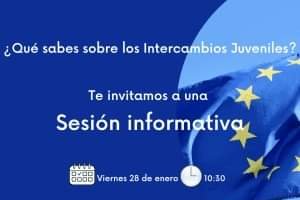 Cartel de la charla.