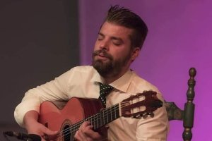 Ramón Rivera, guitarrista flamenco de Adra.
