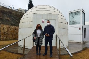 Visita al planetario de Serón.