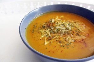 Crema de verdura para cenar.