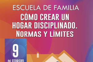 Cartel de la nueva edición de la Escuela de Familias