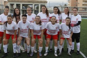 El once del Almería Femenino.
