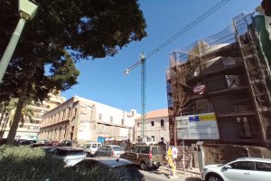 Paseo de San Luis que será la entrada del Museo del Realismo Español