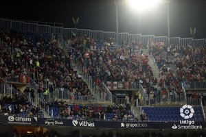 Rojiblancos en La Rosaleda.