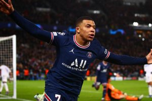 Kylian Mbappe celebra el gol ante el Madrid / Chris Brunskill/Fantasista.