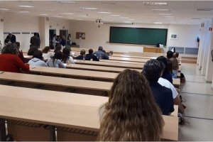 Imagen de un grupo de opositores.