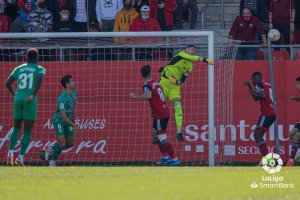 El Mirandés ha encajado siete goles en los últimos dos partidos.