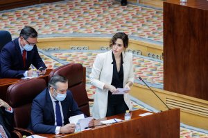 Isabel Díaz Ayuzo, presidenta de la Comunidad de Madrid.