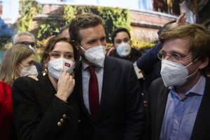 Ayuso, Casado y Almeida. hace menos de un mes.