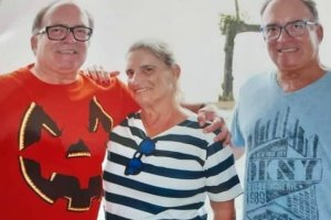 Márcio, Marinilce y Pascoal, los hermanos Veneroso que viajan a Cuevas del Almanzora.