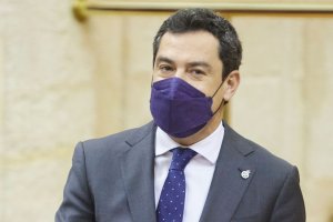 El presidente de la Junta de Andalucía, Juanma Moreno.