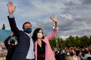 Pablo Casado e Isabel Díaz Ayuso.