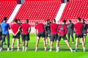 Rubi ha pedido paciencia y concentración para ganar al Mirandés.