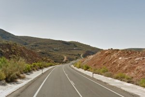 Carretera donde se ha producido el siniestro.