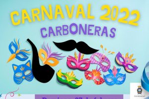 Detalle del cartel de la celebración del Carnaval en Carboneras.