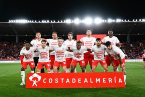 El once del Almería.