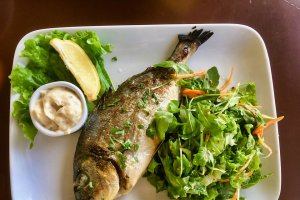 Pescado para el almuerzo de este domingo.