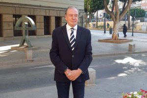 Gabriel Oyonarte Luiz , presidente del Colegio de Administradores de Fincas de Almería.