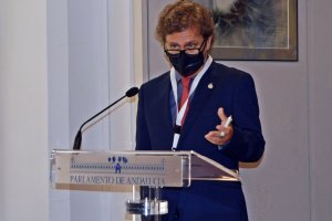 Jesús Lara, presidente del Colegio de Aparejadores y Arquitectos Técnicos de Almería.