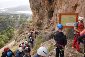 Vía Ferrata de Castala.