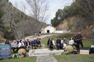 La presentación tuvo lugar en el entorno del Mesón La Fabriquilla en el nacimiento del río Andarax.