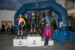 Podio de la general masculina.