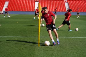 Portillo quiere pasar página tras la derrota sufrida en La Romareda.