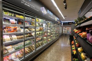 Imagen de archivo de un supermercado.