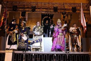 Imagen de archivo de la celebración de Moros y Cristianos de Vera en años anteriores.