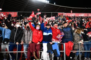 Aficionados del Almería.