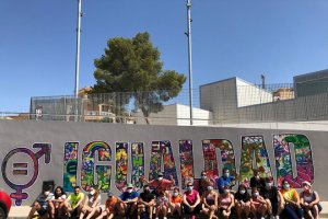 Mural por la Igualdad.