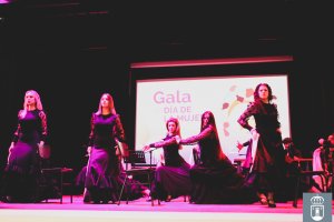 Imagen de una actuación durante la gala.