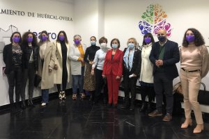 Acto celebrado en Huércal-Overa por el 8M.