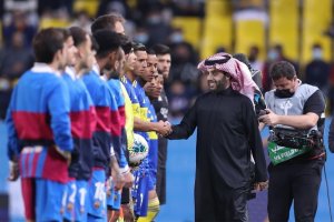 El presidente del Almería en la Copa Maradona.