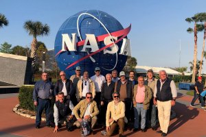 Los almerienses en la delegación que visitó las instalaciones de la NASA en EEUU